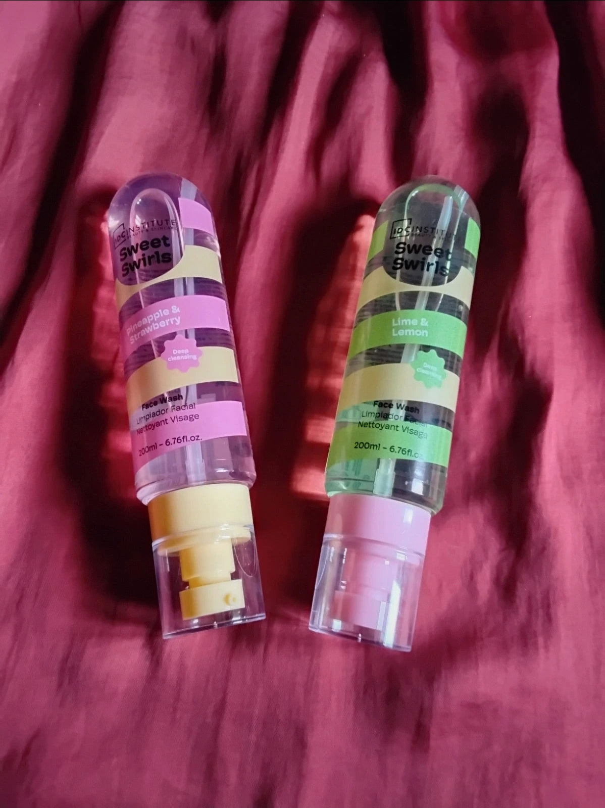 Lot nettoyant visage