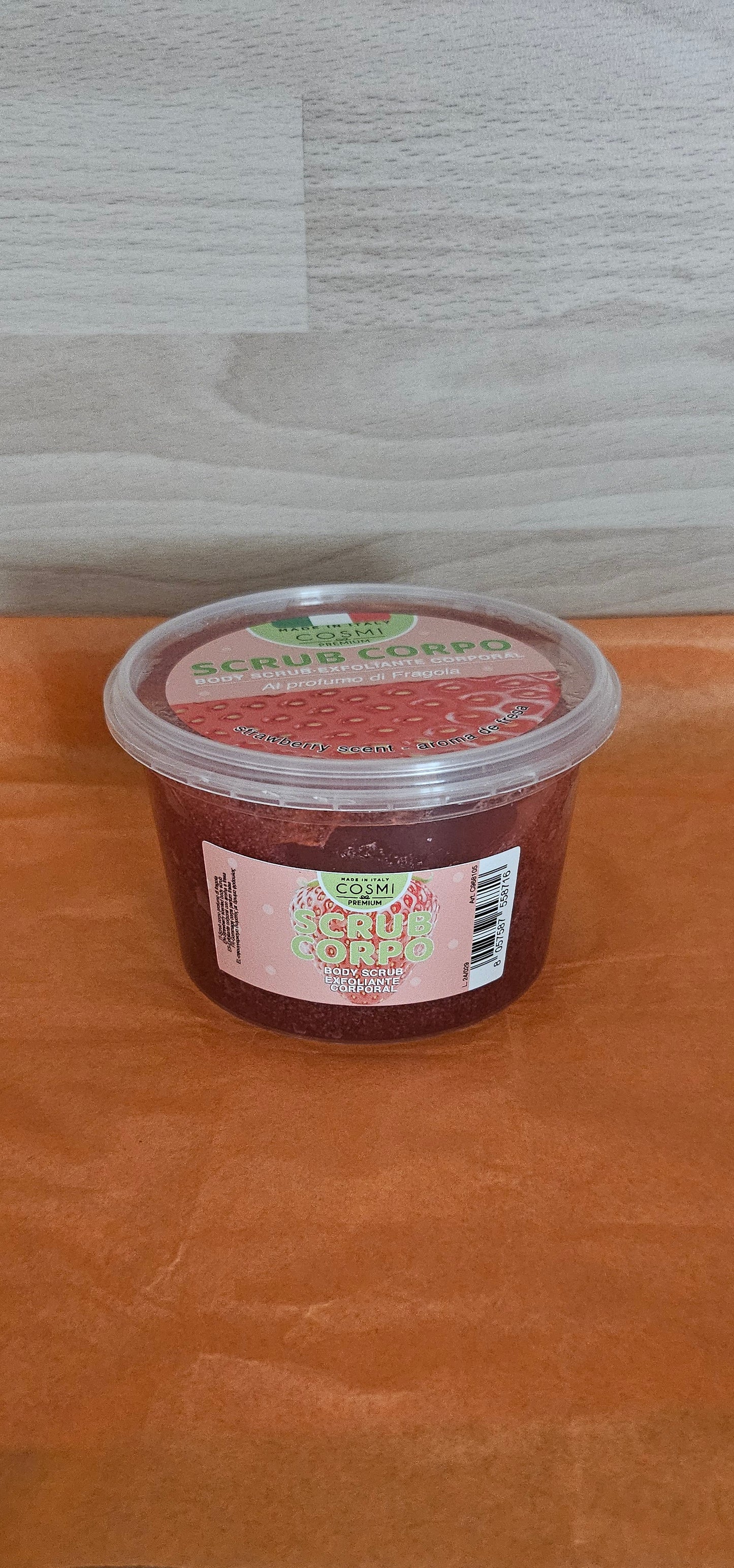 Scrub corporel Fraise 250ml