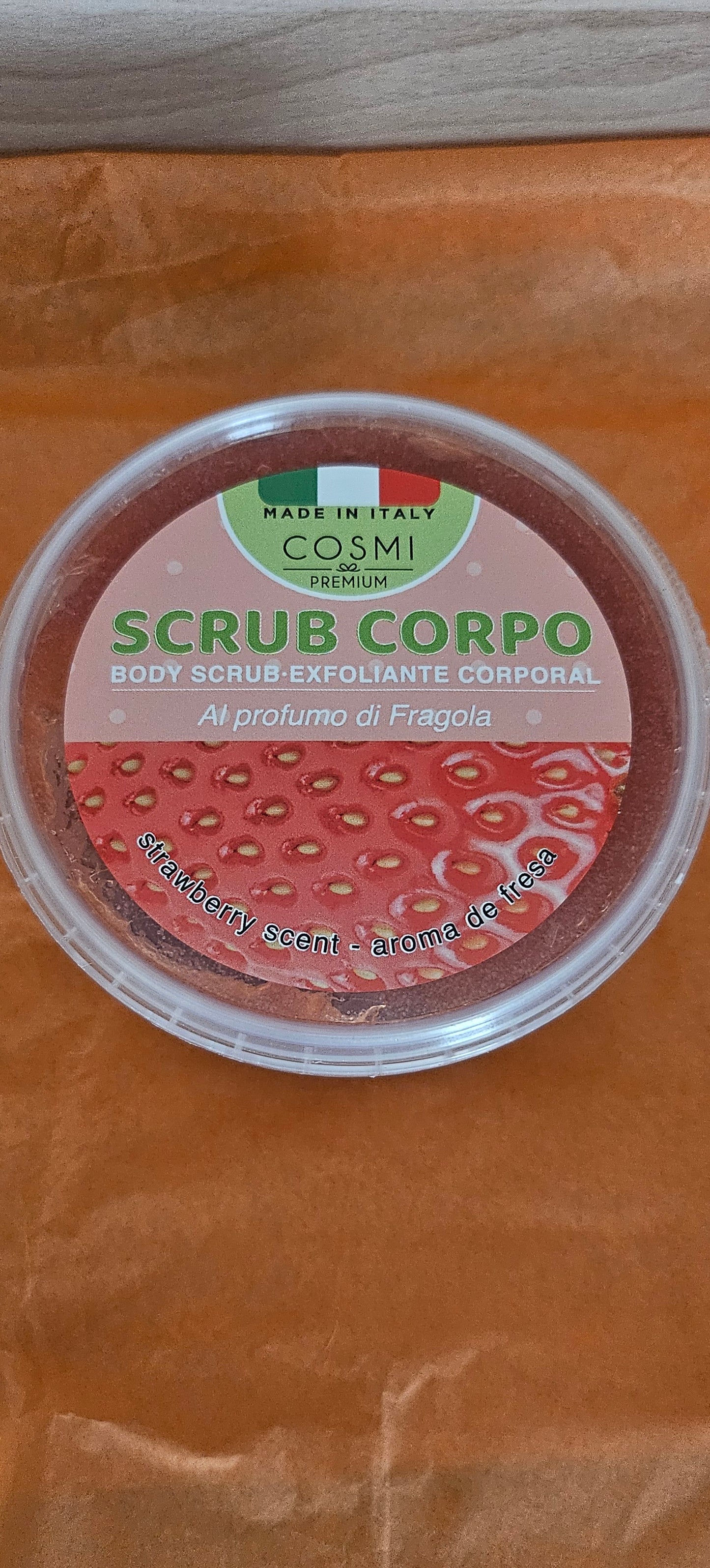 Scrub corporel Fraise 250ml